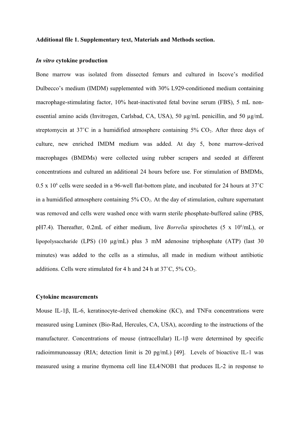 Additional File 1.Supplementary Text, Materials and Methods Section