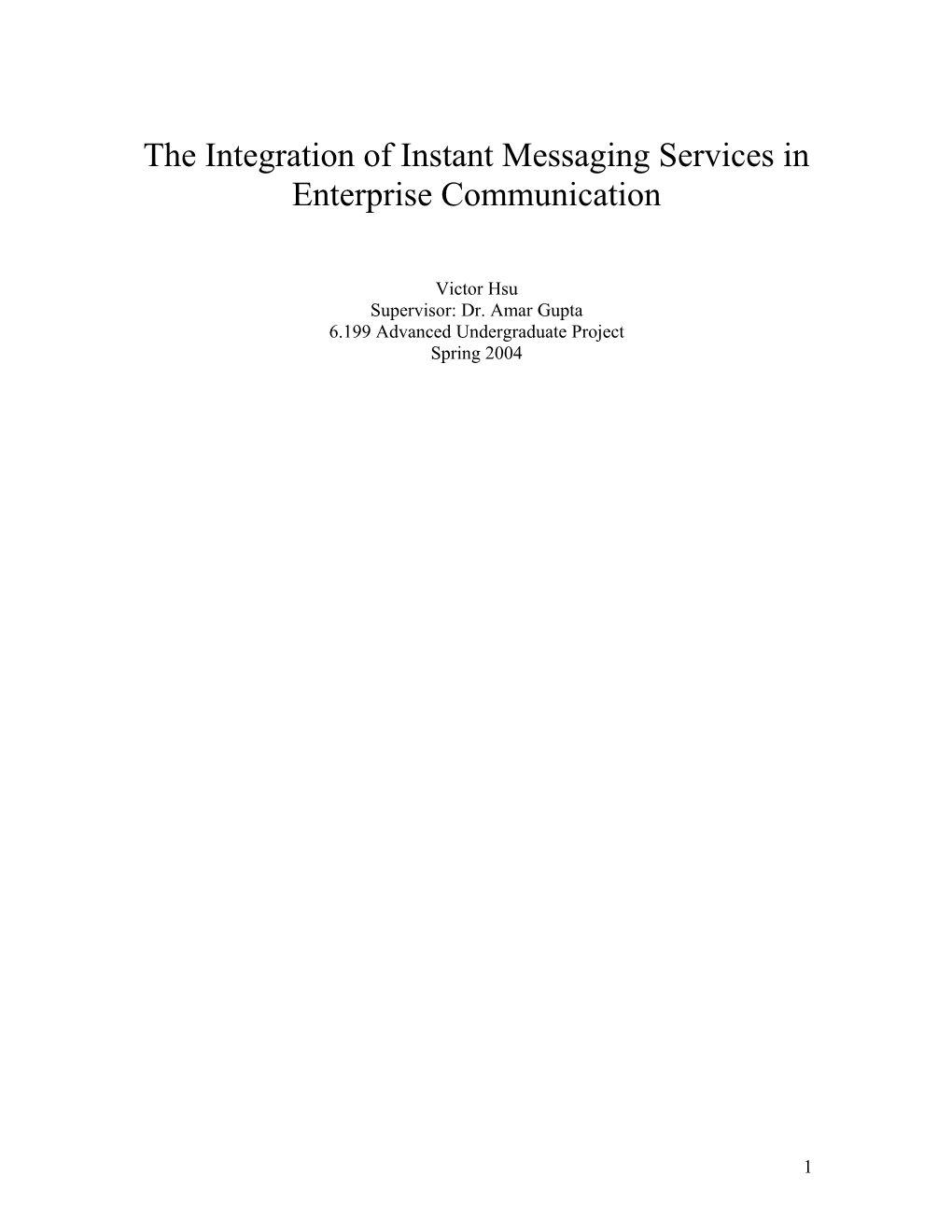 The Potential Role of Integrated Instant Messaging Services in Outsourced Software Development