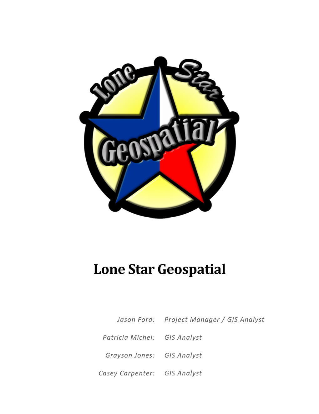 Proposal - Lone Star Geospatial