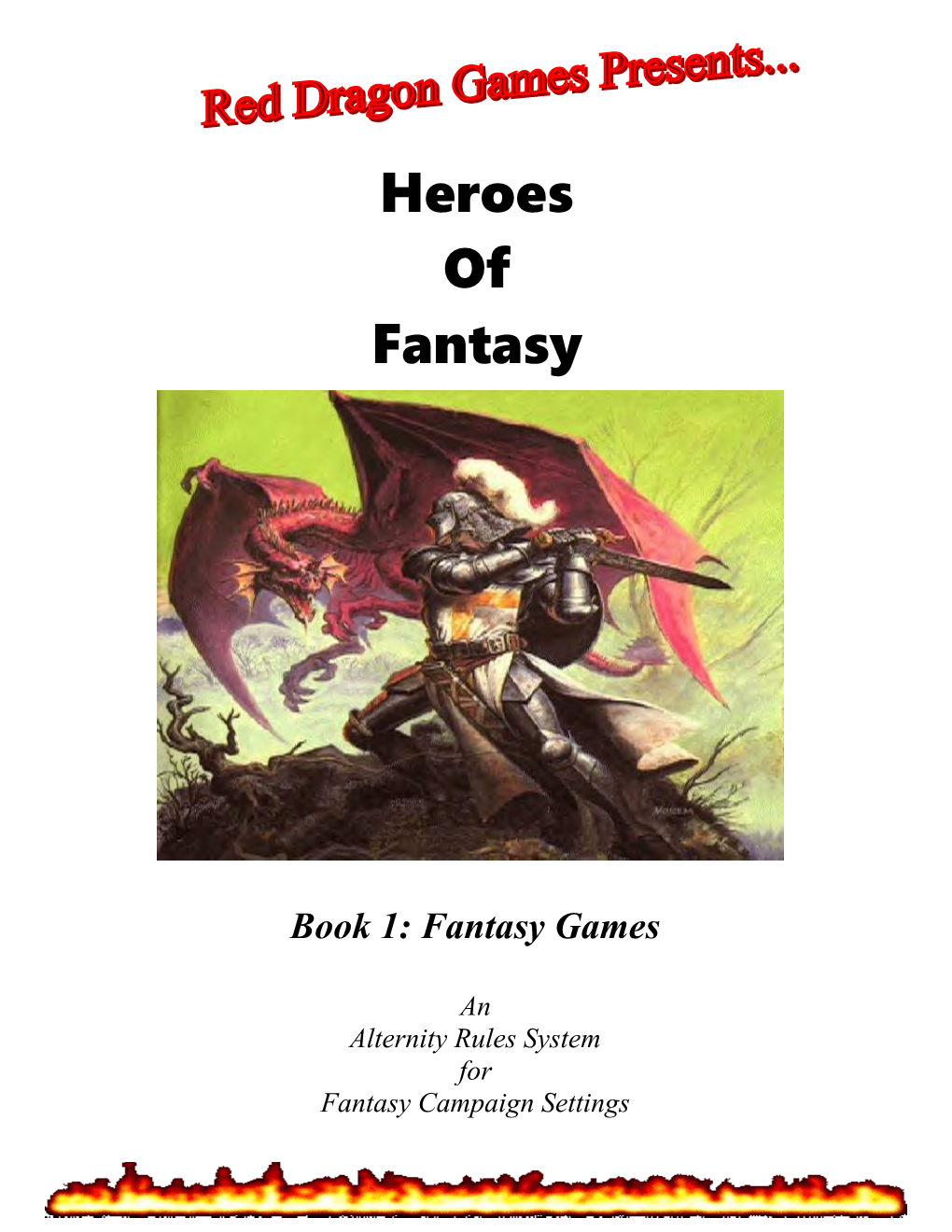 Book 1: Fantasy Games