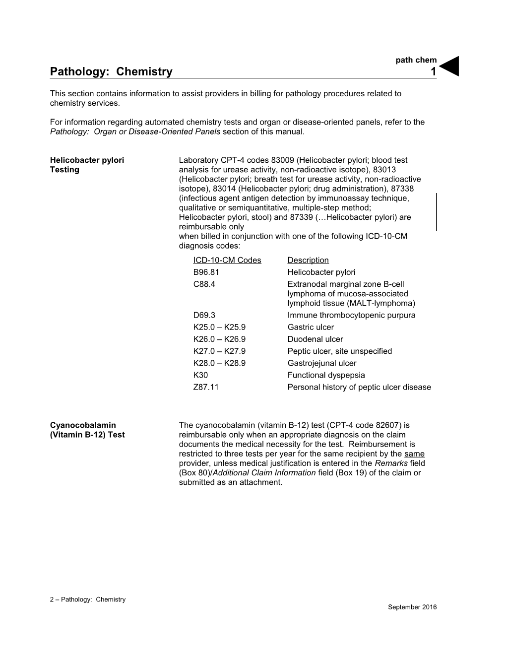 Pathology: Chemistry (Path Chem)