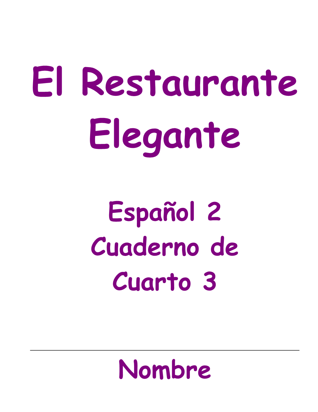 El Restaurante Elegante