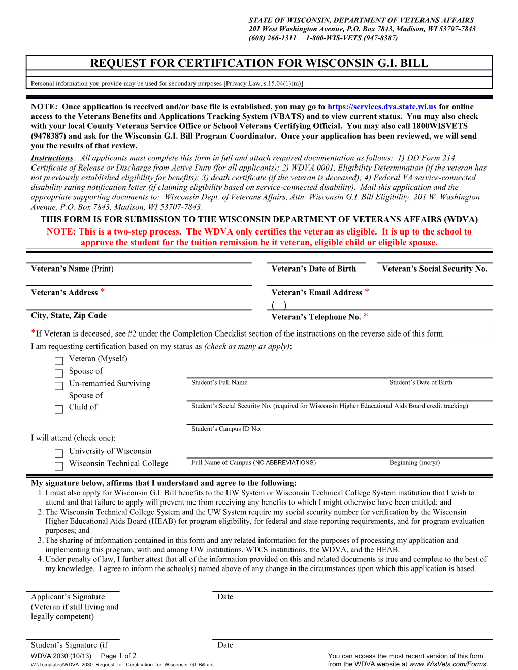 Form Template - Dvam Portrait