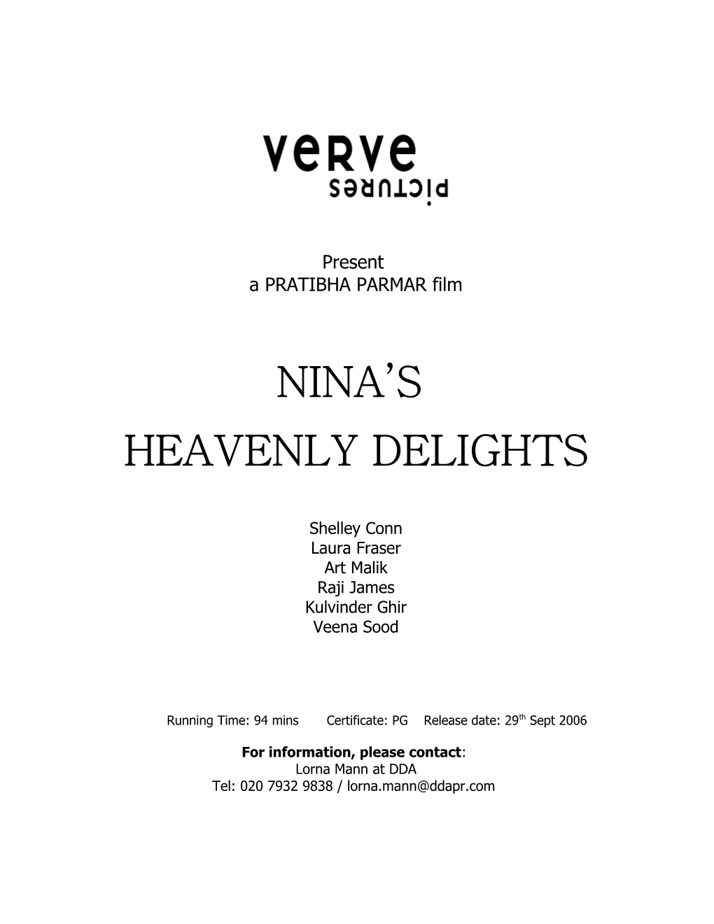 Nina S Heavenly Delights