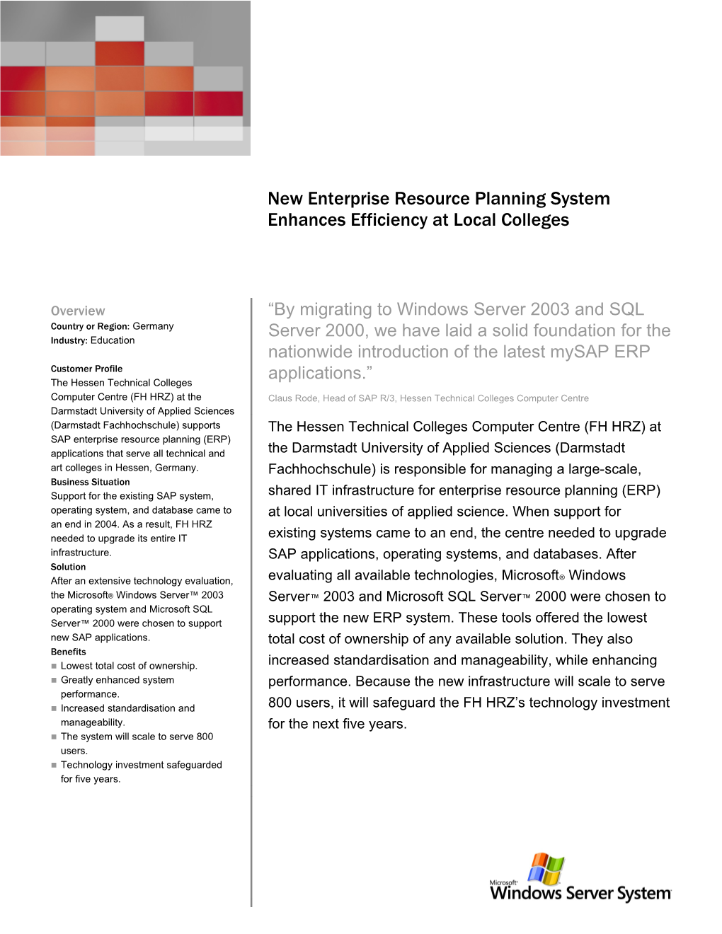 New Enterprise Resource Planning System Enhances Efficiency at Local Colleges