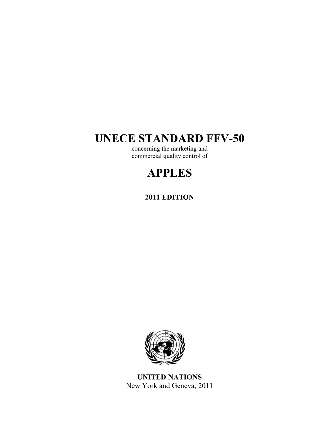 Unece Standard Ffv-56