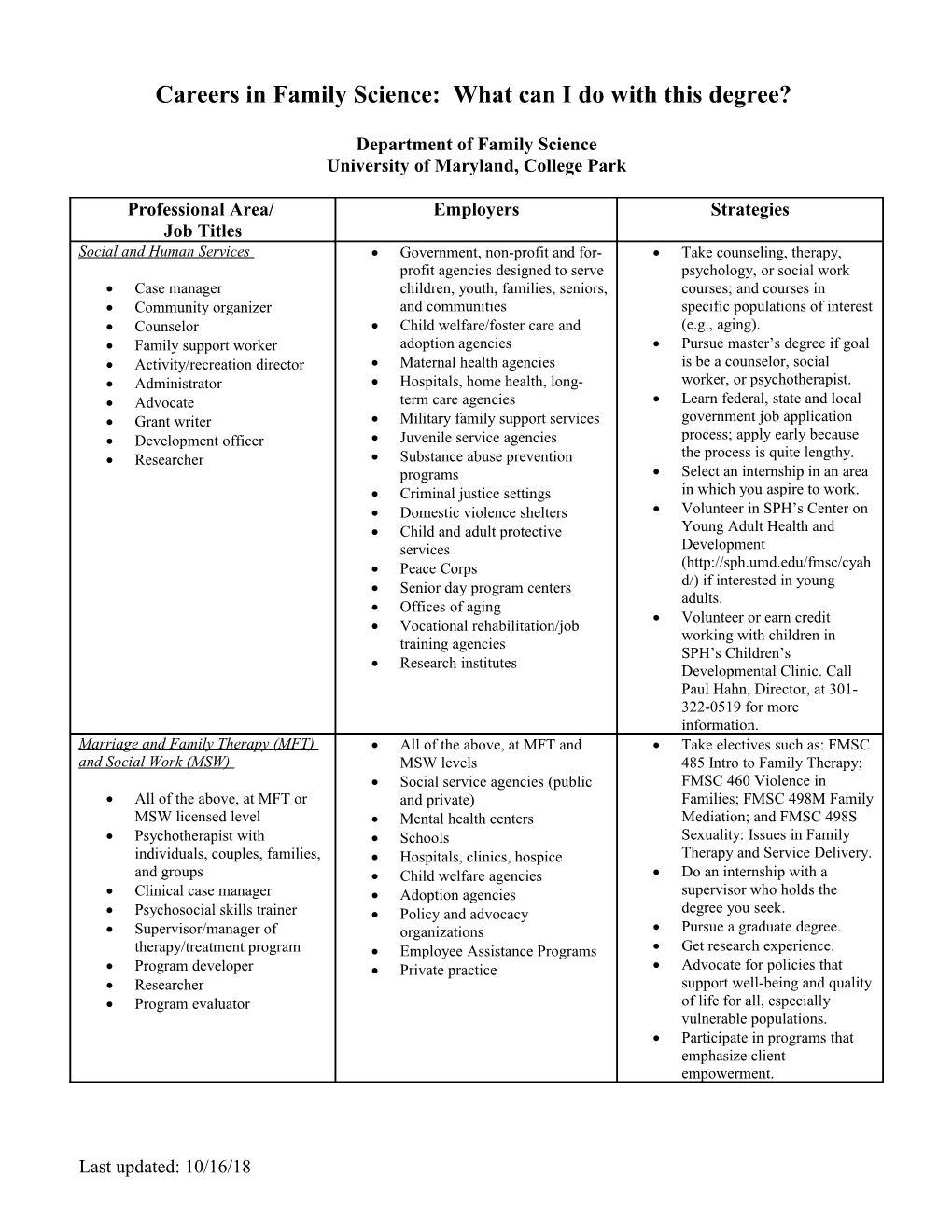 Careers in Family Studies: What Can I Do with This Degree