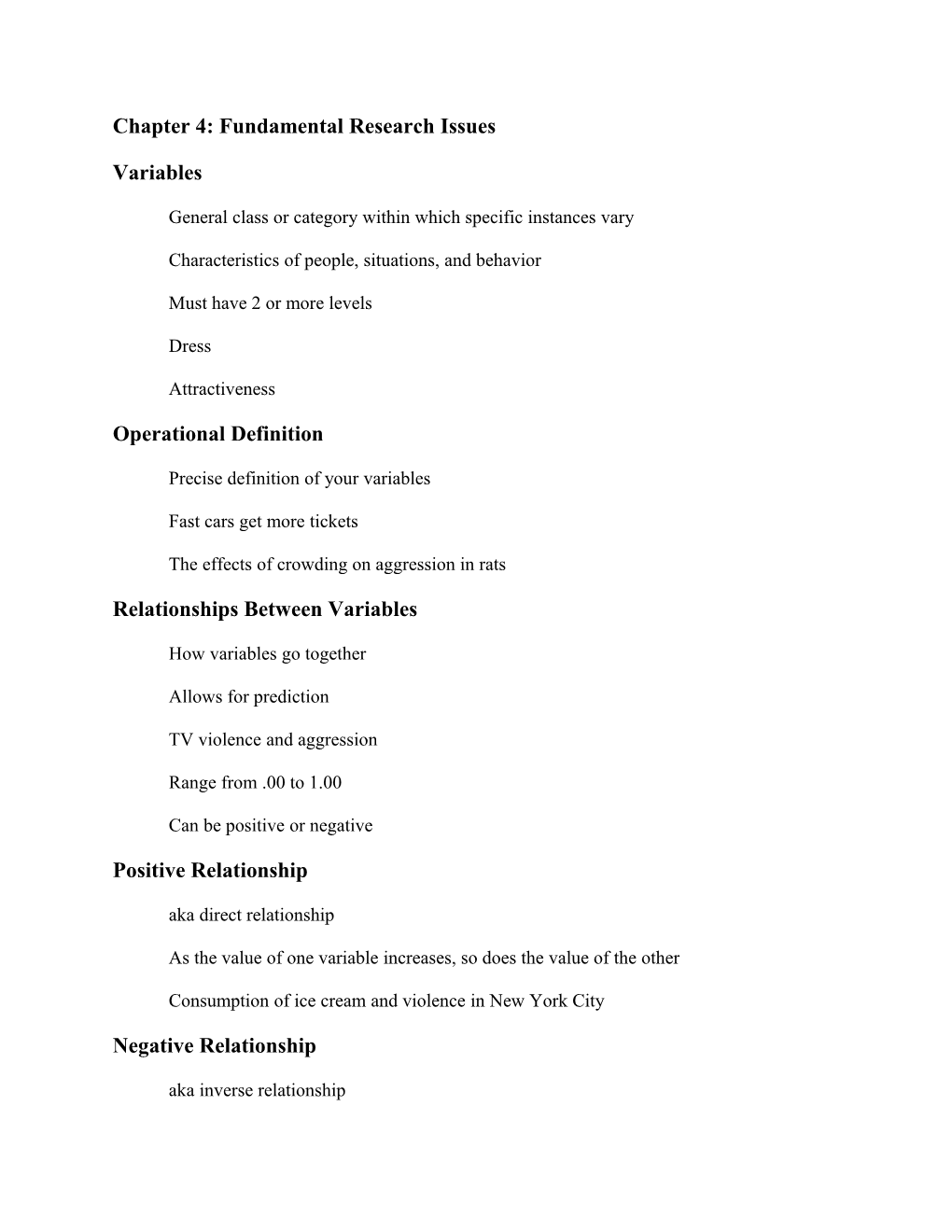 Chapter 4: Studying Behavior