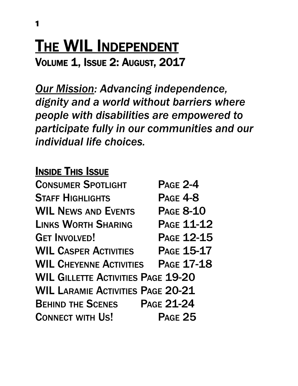 The WIL Independent