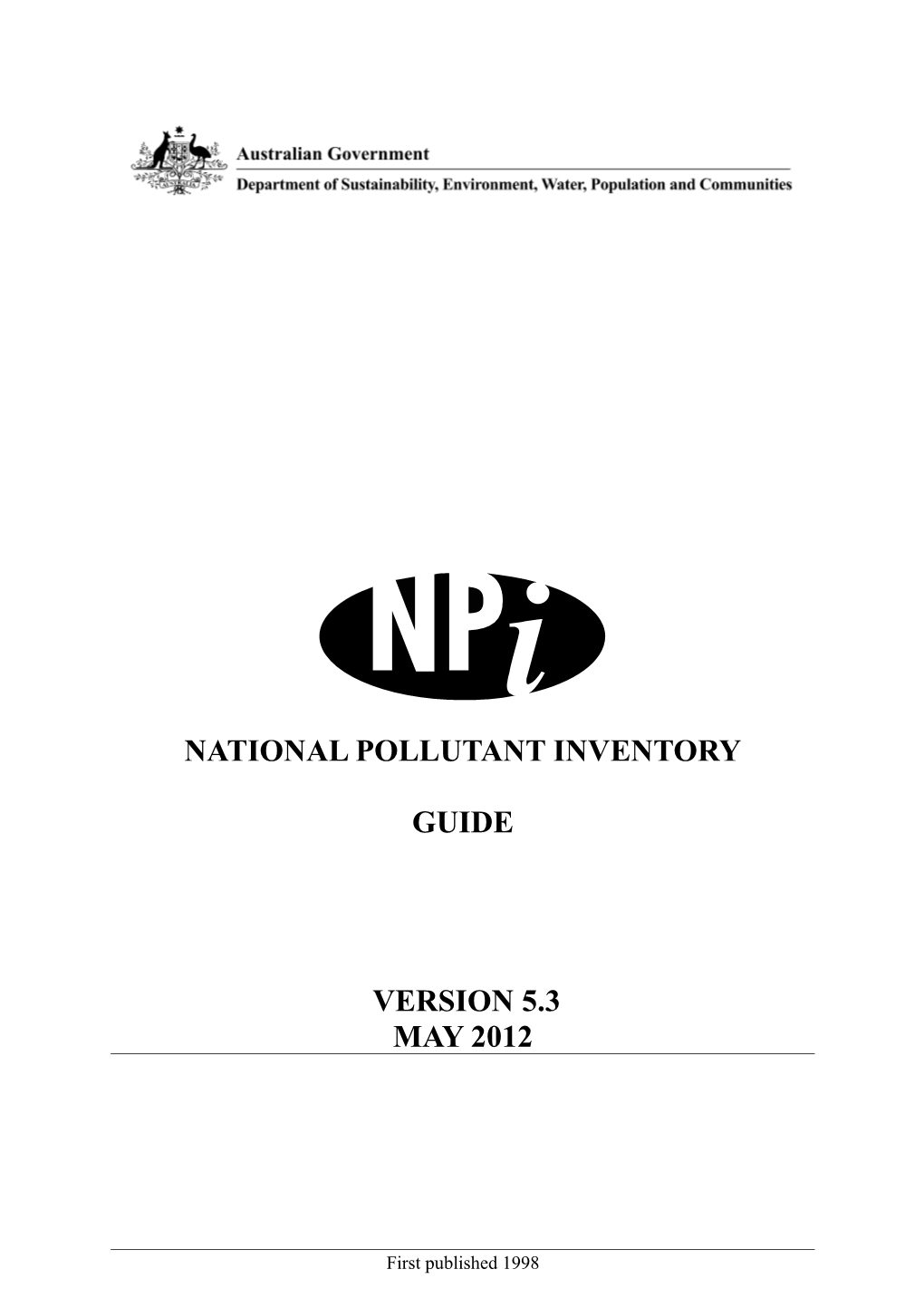 The NPI Guide Version 5.2