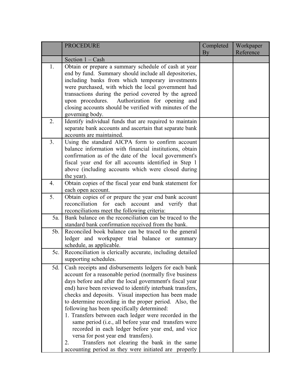 Department of Audits and Accounts