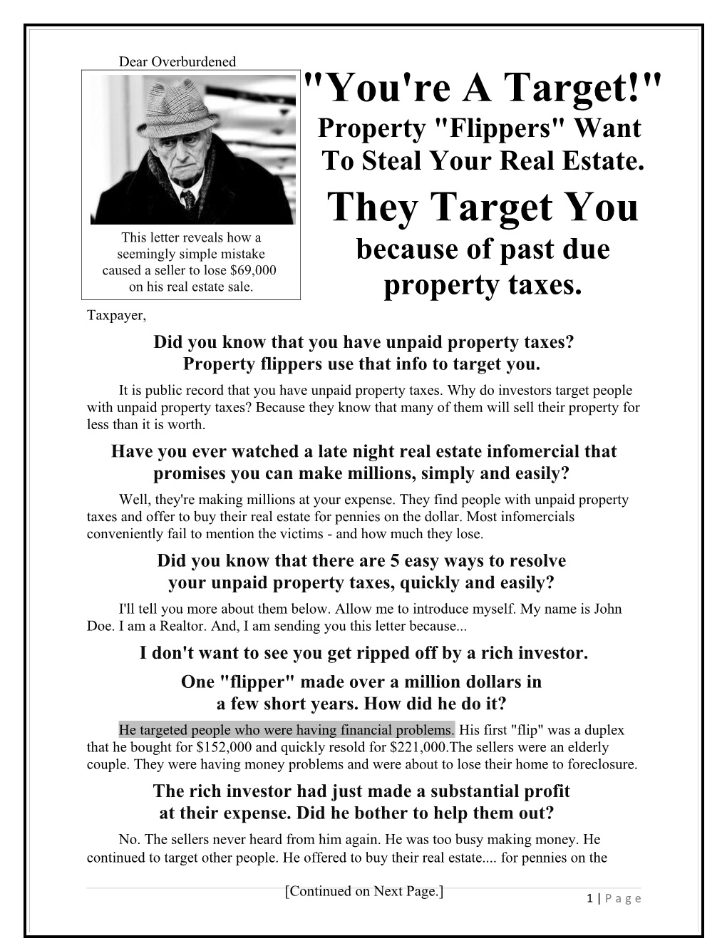 Did You Know That You Have Unpaid Property Taxes?