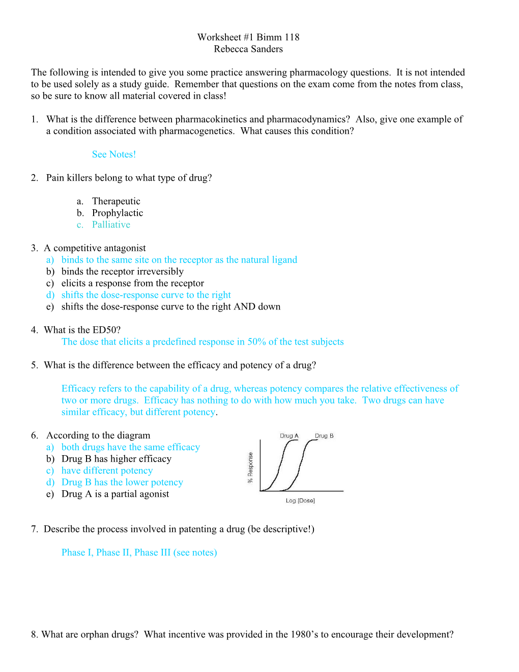 Worksheet #1 Bimm 118