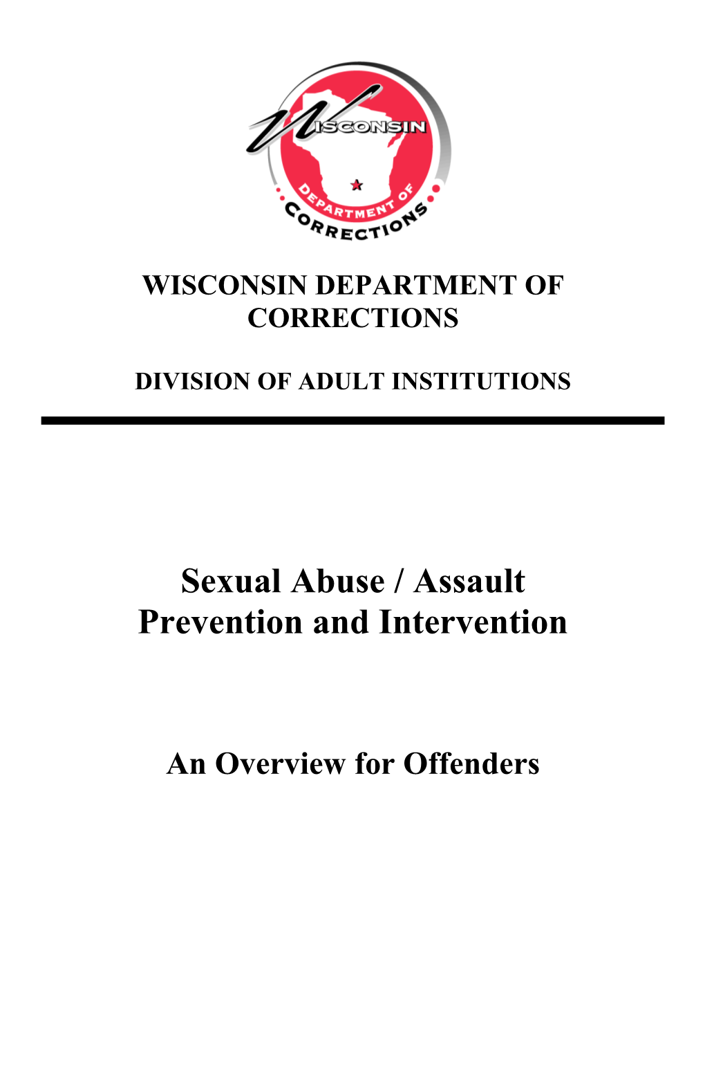 Wisconsin Department of Corrections