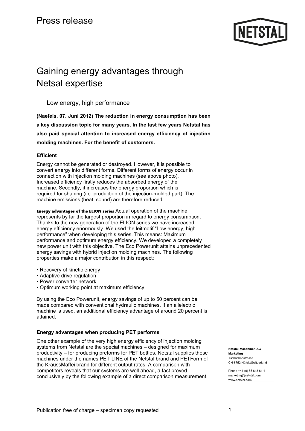 Gaining Energy Advantages Throughnetsal Expertise