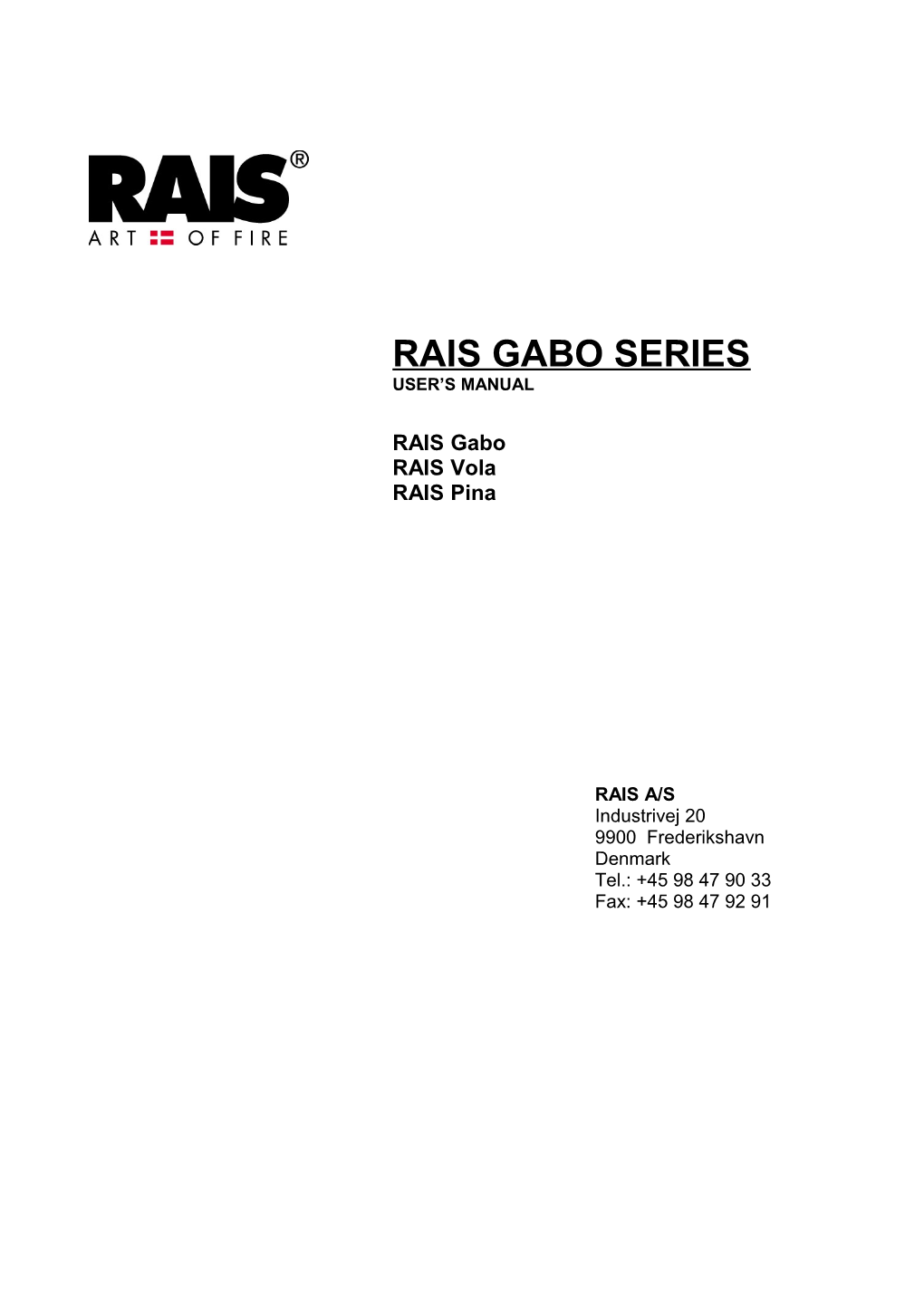 Rais Gabo Series