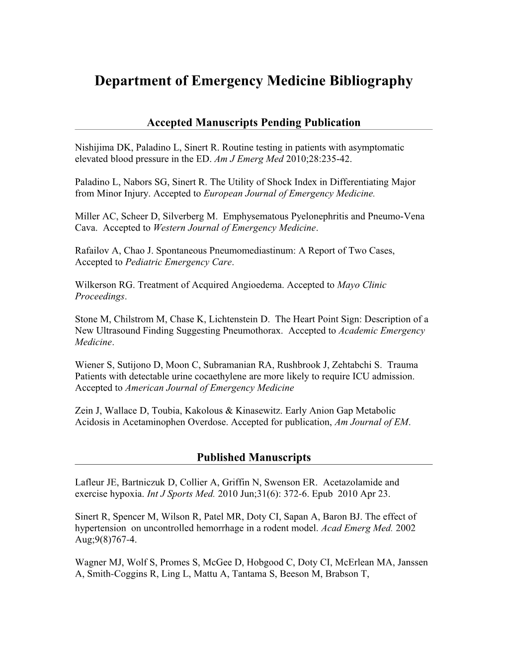 State University of New York Downstate Medical Center & Kings County Hospital Center