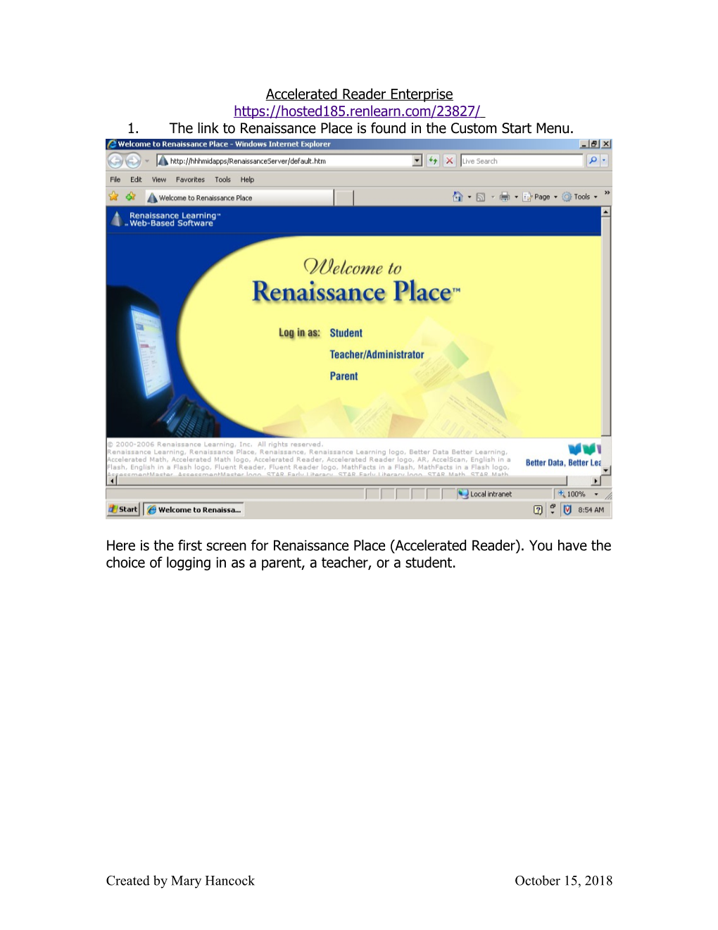 Renaissance Place-Accelerated Reader