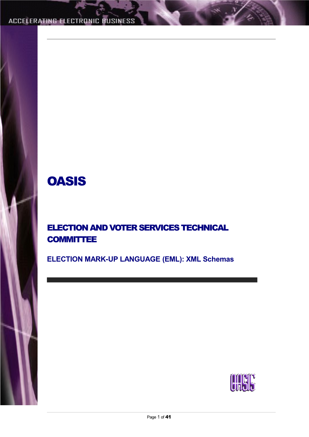 Election and Voter Services Technical Committee