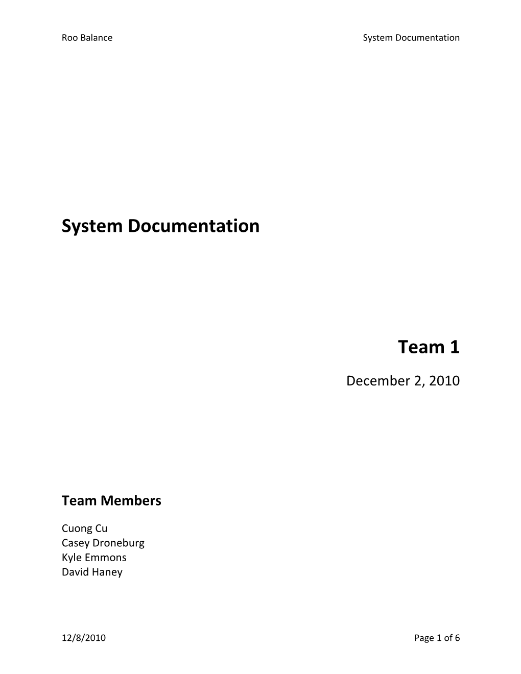 Roo Balance System Documentation