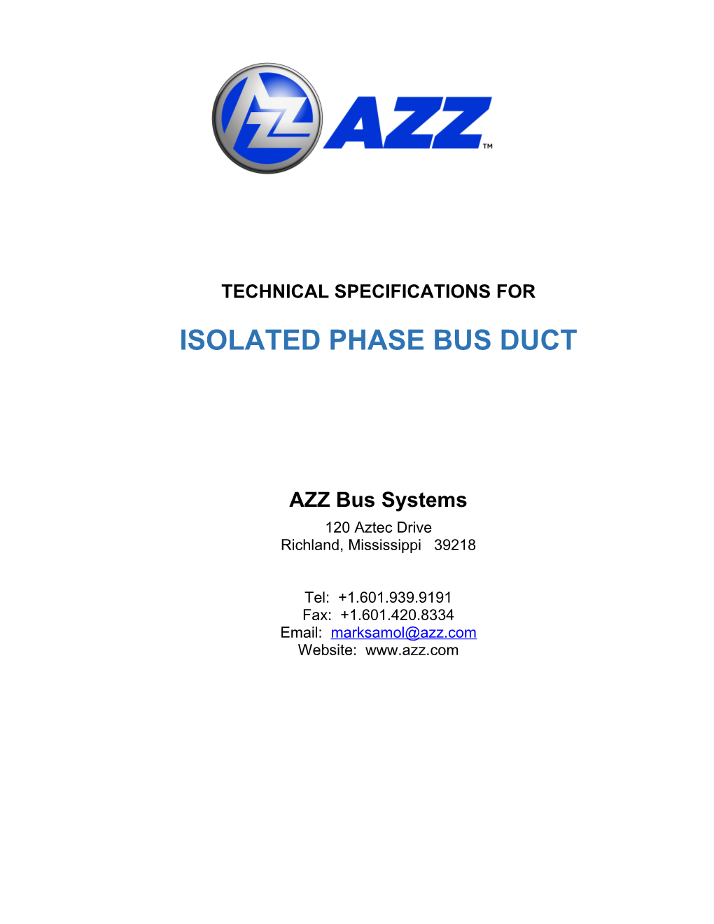 Isolated Phase Bus Duct