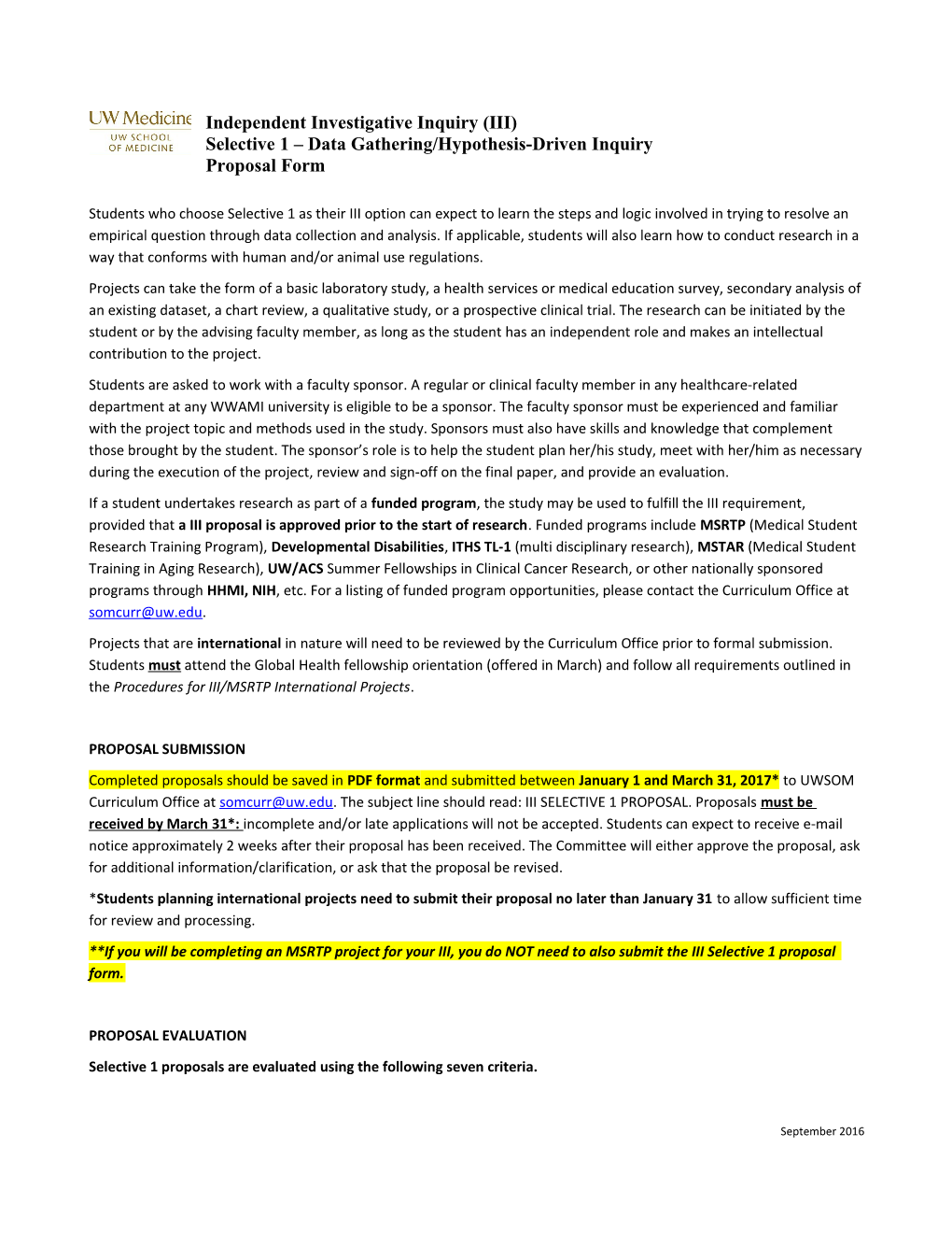 Selective 1 Data Gathering/Hypothesis-Driven Inquiry