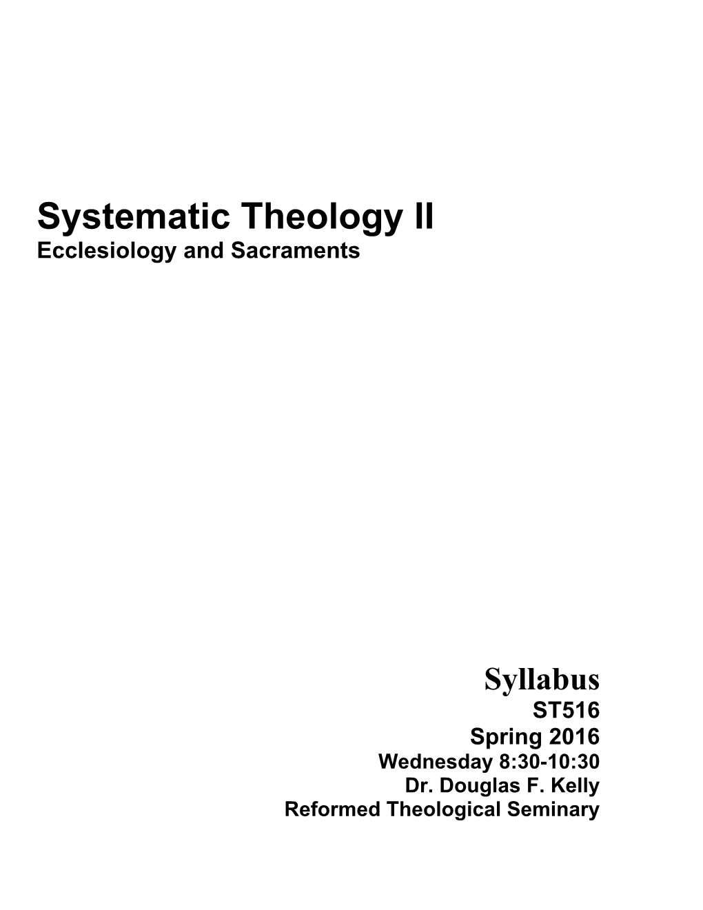 ST-II Short Syllabus - 2015