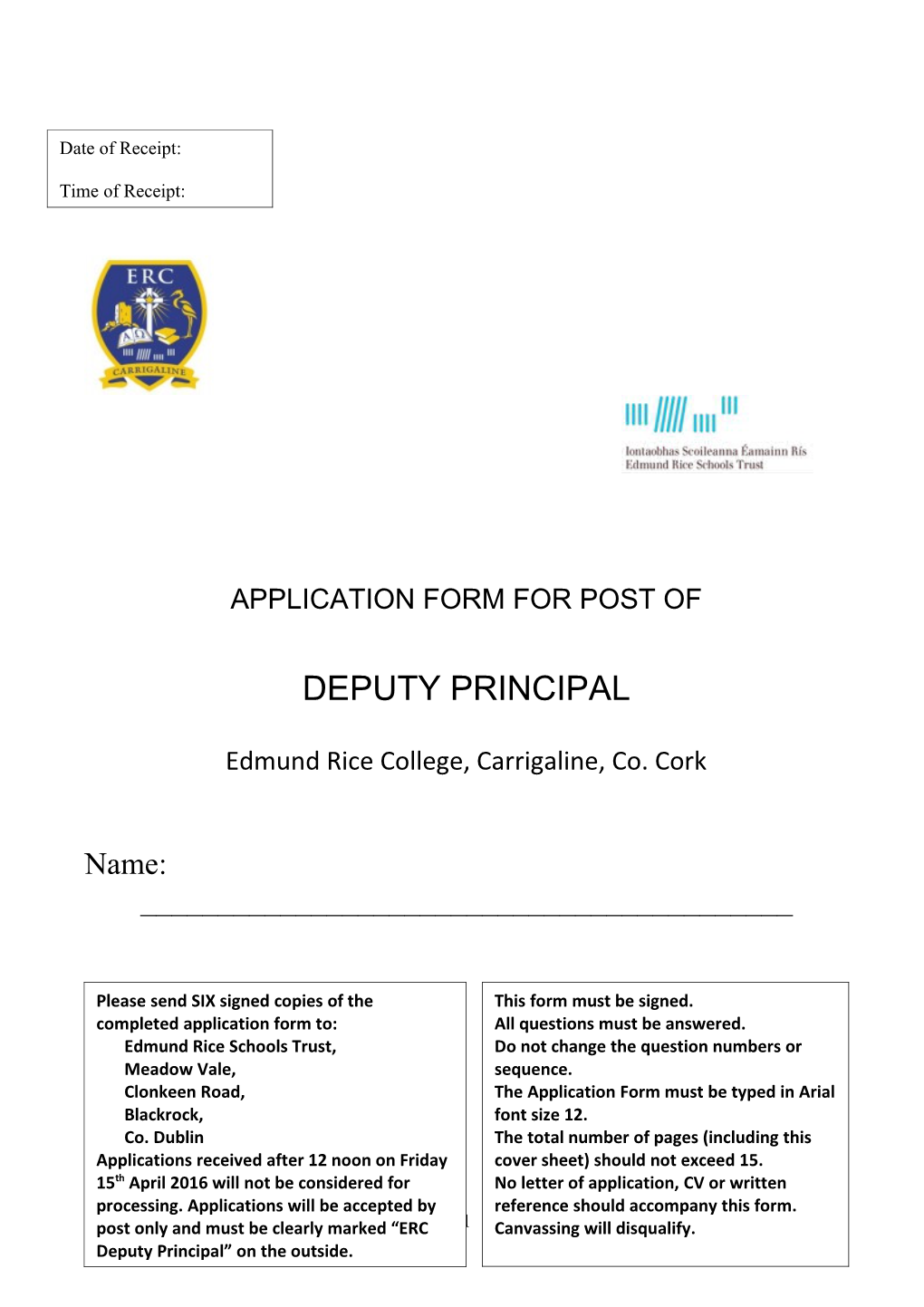 Edmund Rice College, Carrigaline, Co. Cork