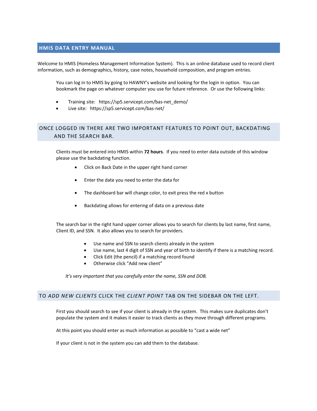 Hmisdata Entry Manual