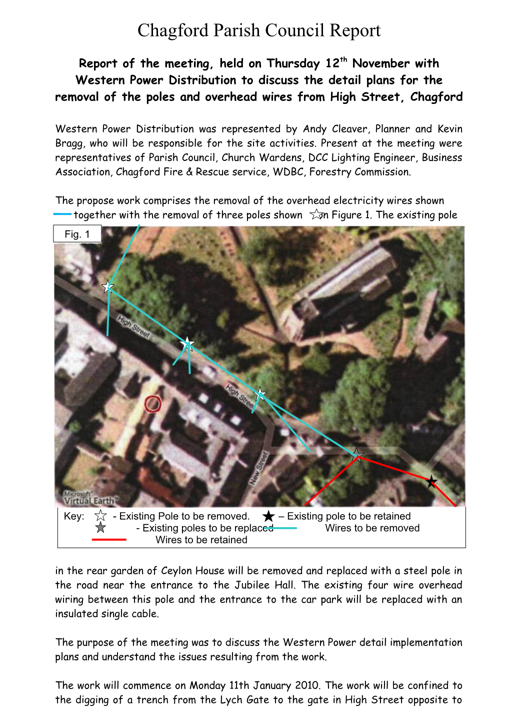 Chagford Parish Council Report