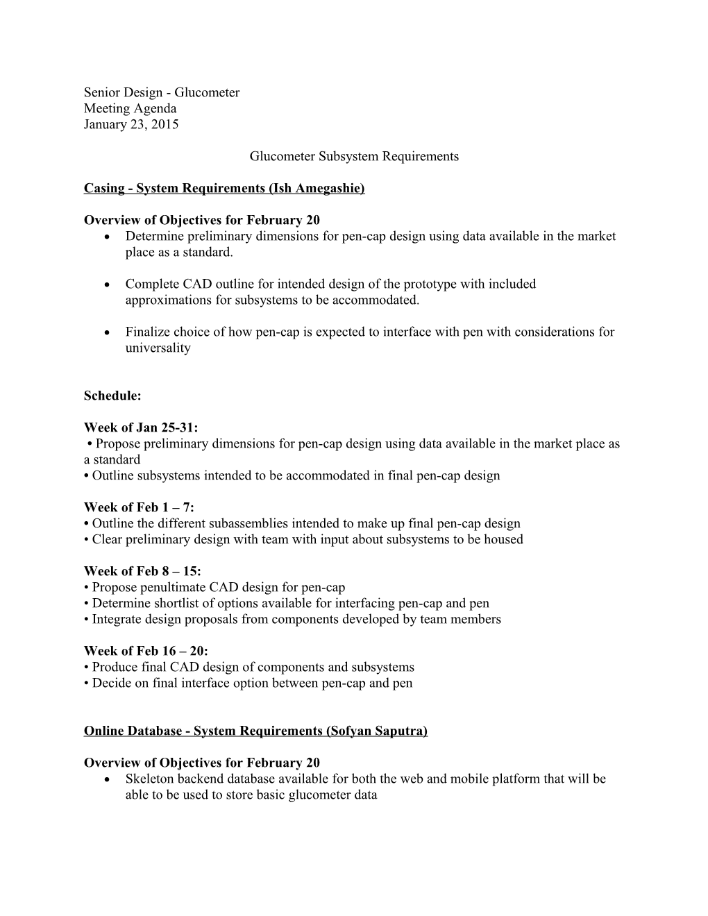 Casing - System Requirements (Ishamegashie)