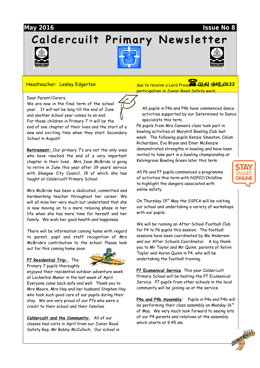 Caldercuilt Primarynewsletter