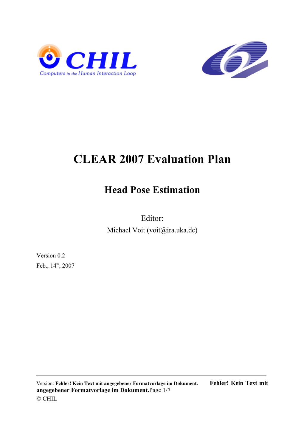 Data Collection and Evaluation Plan