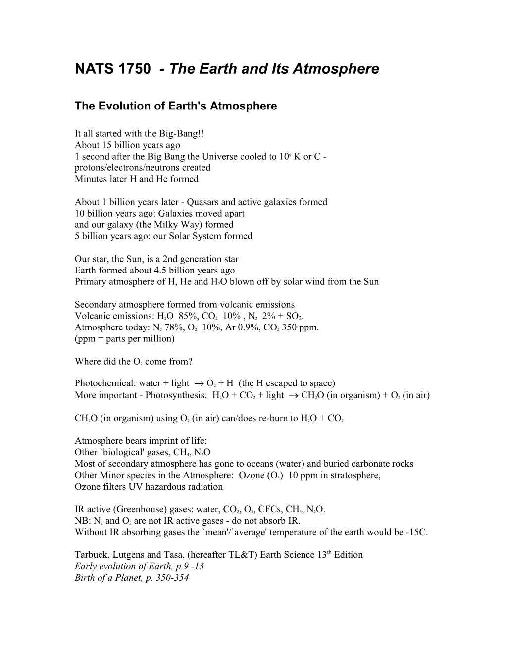 NATS1750 6 - the Earth and Its Atmosphere