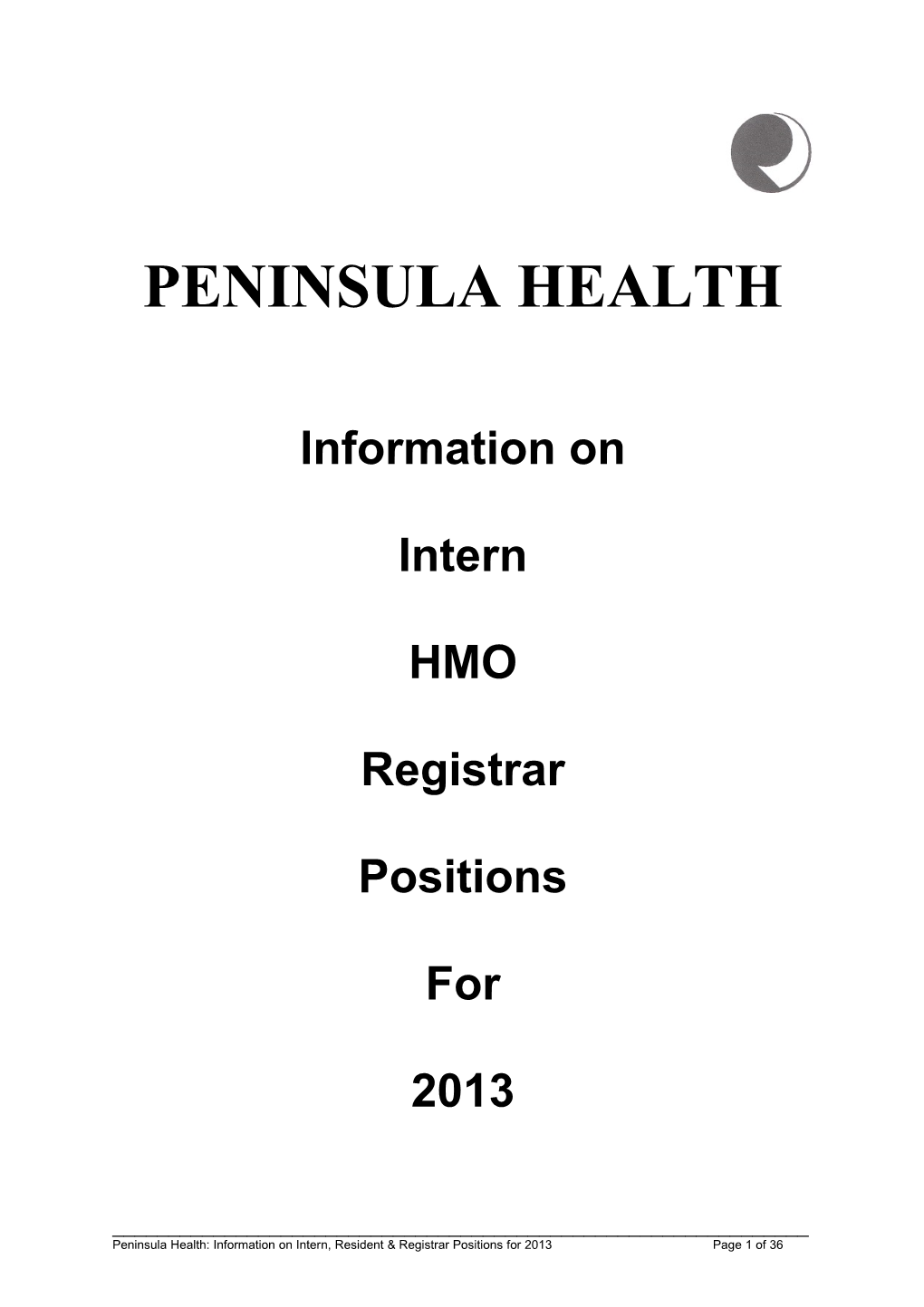 Peninsula Health