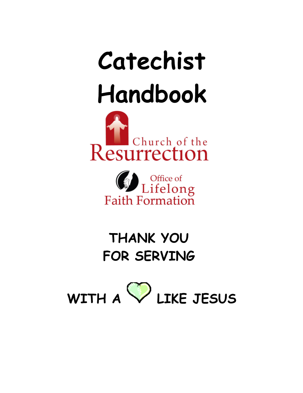 Catechist Handbook