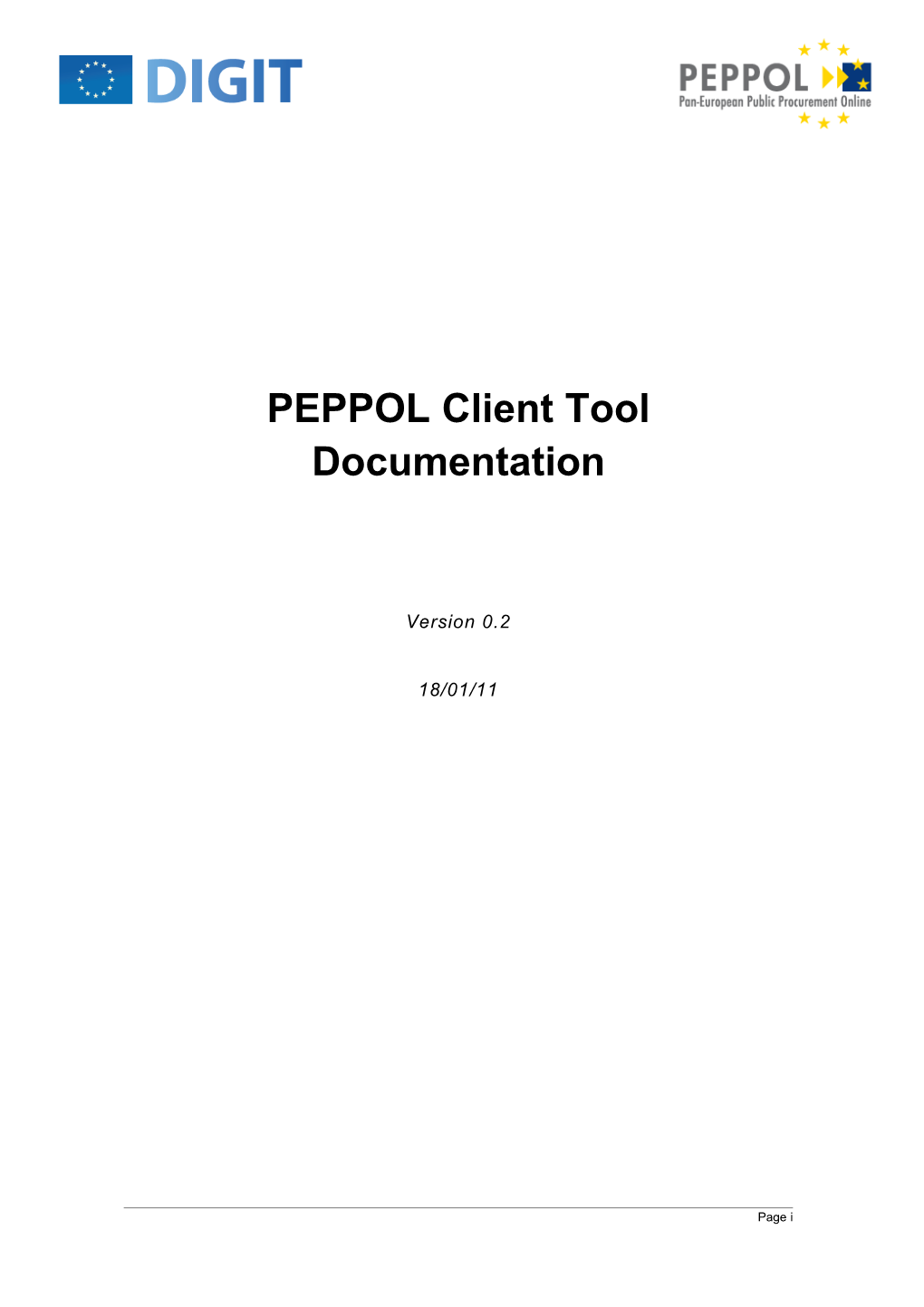 PEPPOL Client Tool Documentation