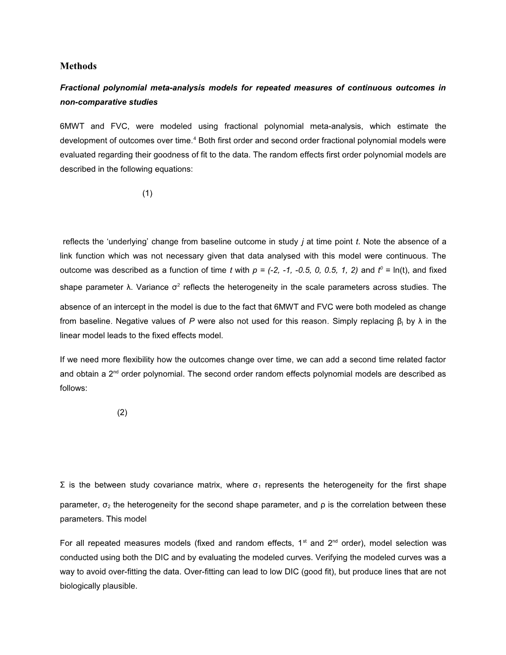 Fractional Polynomial Meta-Analysis Models for Repeated Measures of Continuous Outcomes