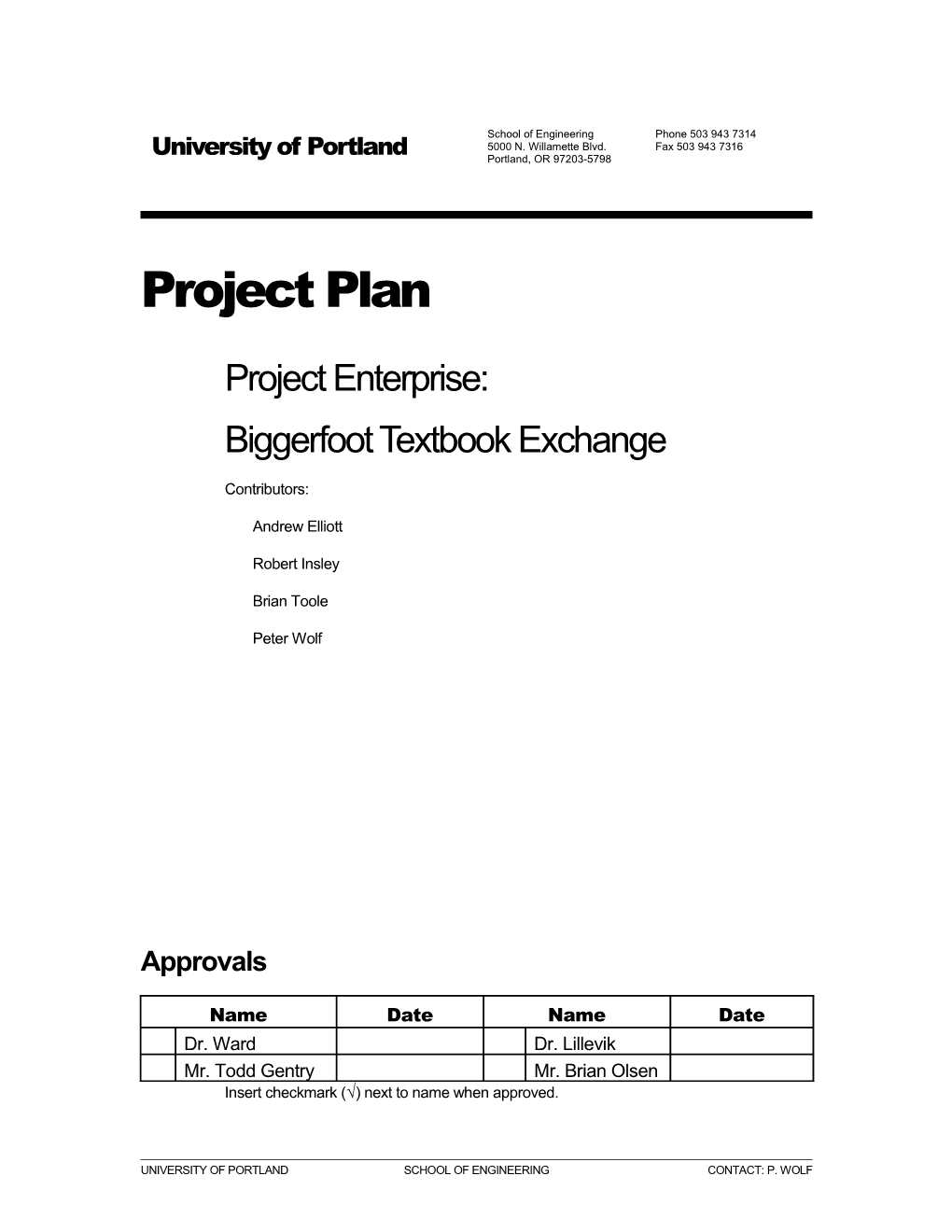 Project Planrev. 0.1Page 1