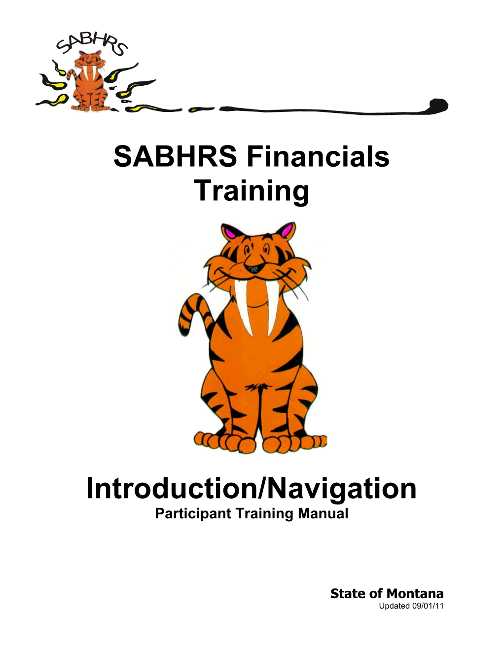 Introduction/Navigation Participant Training Manual