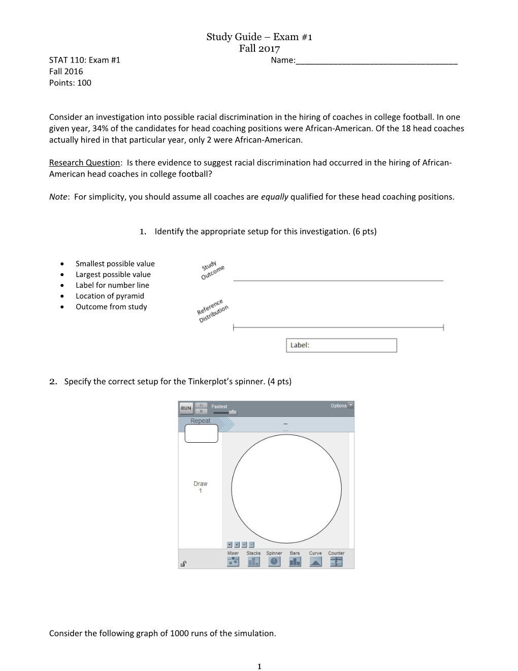 Study Guide Exam #1