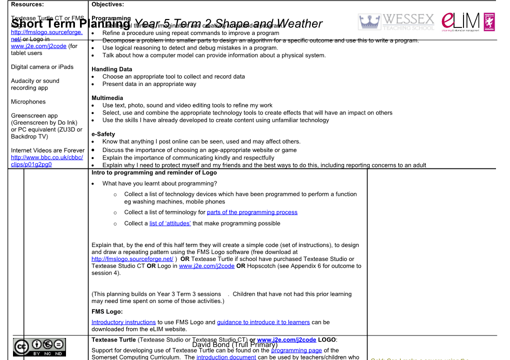 Computing Yr 5 Short Term 2