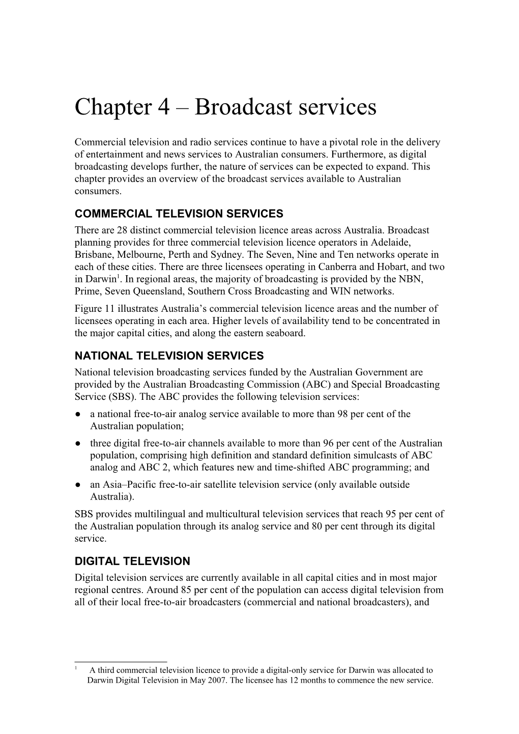 Chapter 4 Broadcast Services