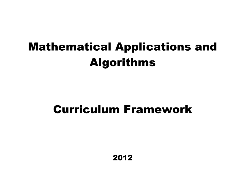 Computer Mathematics Course