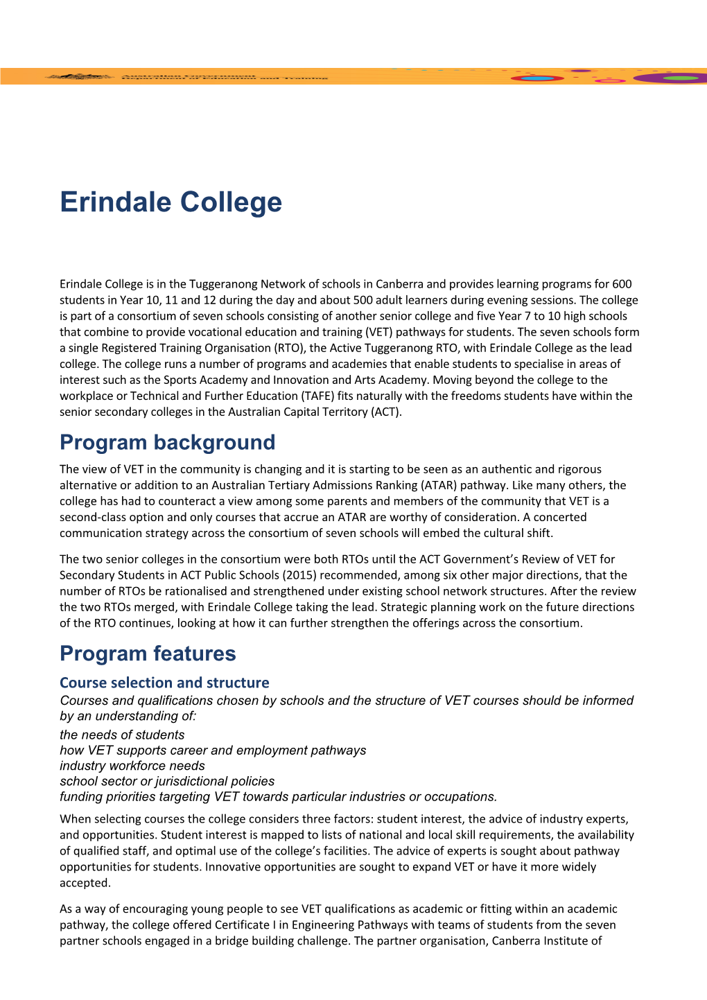 Erindale College