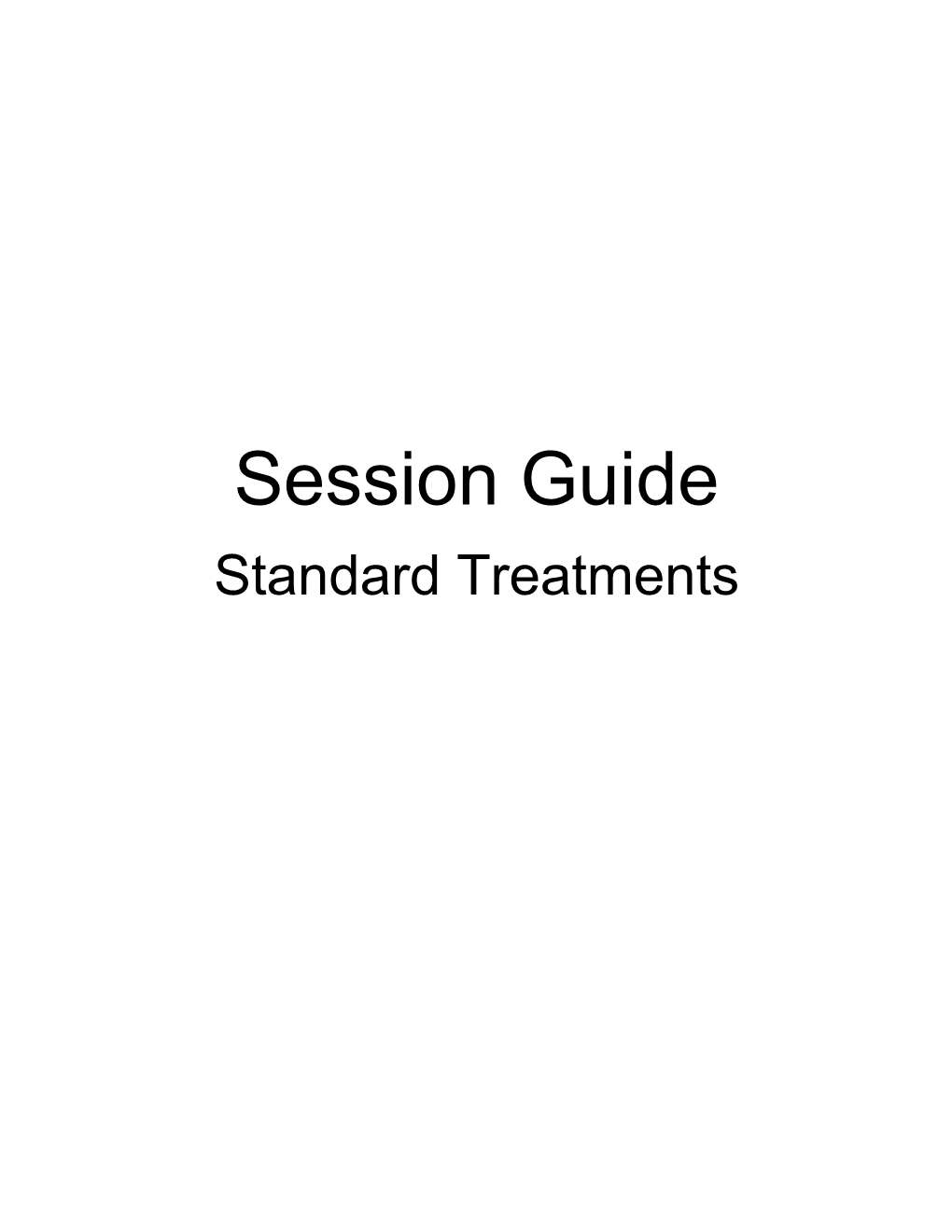 Session Guide