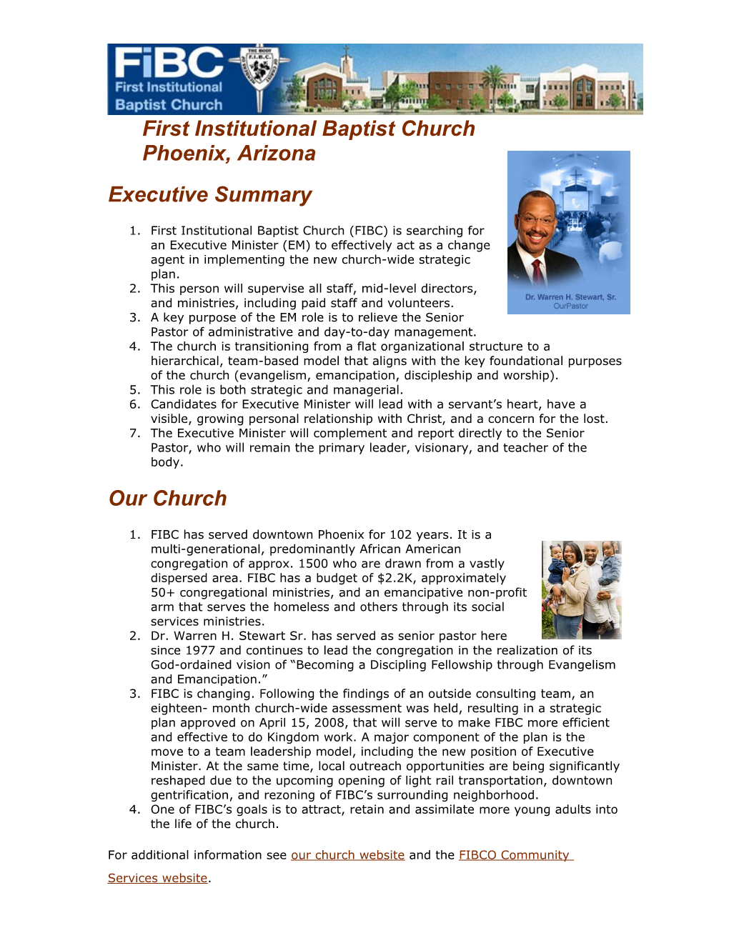 First Institutional Baptistchurchphoenix, Arizona