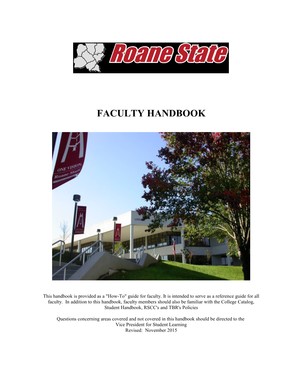 Faculty Handbook