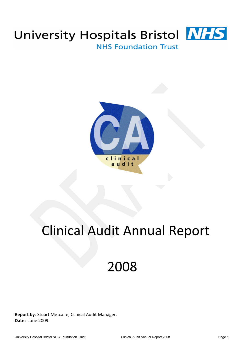 Clinical Audit Annual Report 2002-3