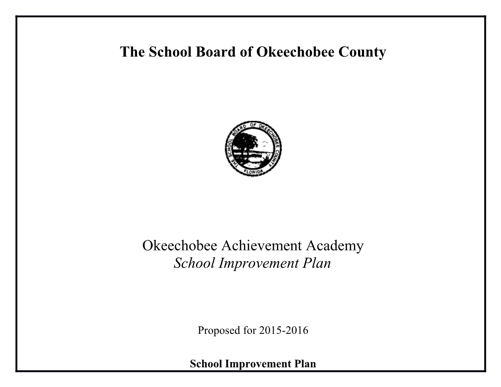 2015-2016 OCSB School Improvement Plan